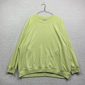 American Eagle Sweater Adult M Ahh-Mazingly Soft Pullover Jegging Fit Green Read